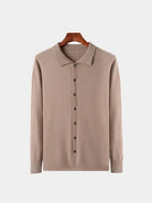 Cardigan con collo polo - Aurelio Club