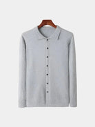 Cardigan con collo polo - Aurelio Club