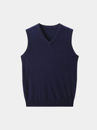 Gilet in maglia con scollo a V - Aurelio Club