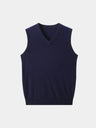 Gilet in maglia con scollo a V - Aurelio Club