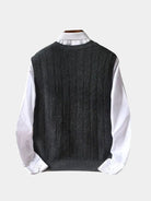 Gilet in lana con scollo a V - Aurelio Club
