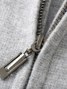 Maglia in lana merino con cappuccio e zip - Aurelio Club