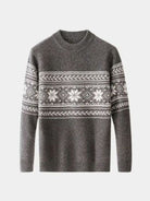 Maglia in lana con motivo Fair Isle - Aurelio Club