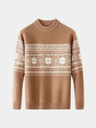 Maglia in lana con motivo Fair Isle - Aurelio Club
