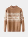 Maglia in lana con motivo Fair Isle - Aurelio Club
