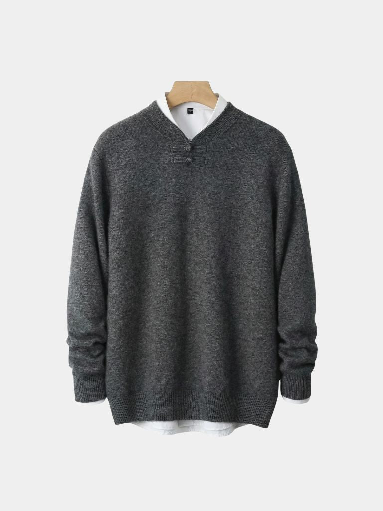 Maglia Kyoto in lana merino e cashmere - Aurelio Club