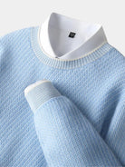 Pullover Skyline girocollo in cashmere - Aurelio Club