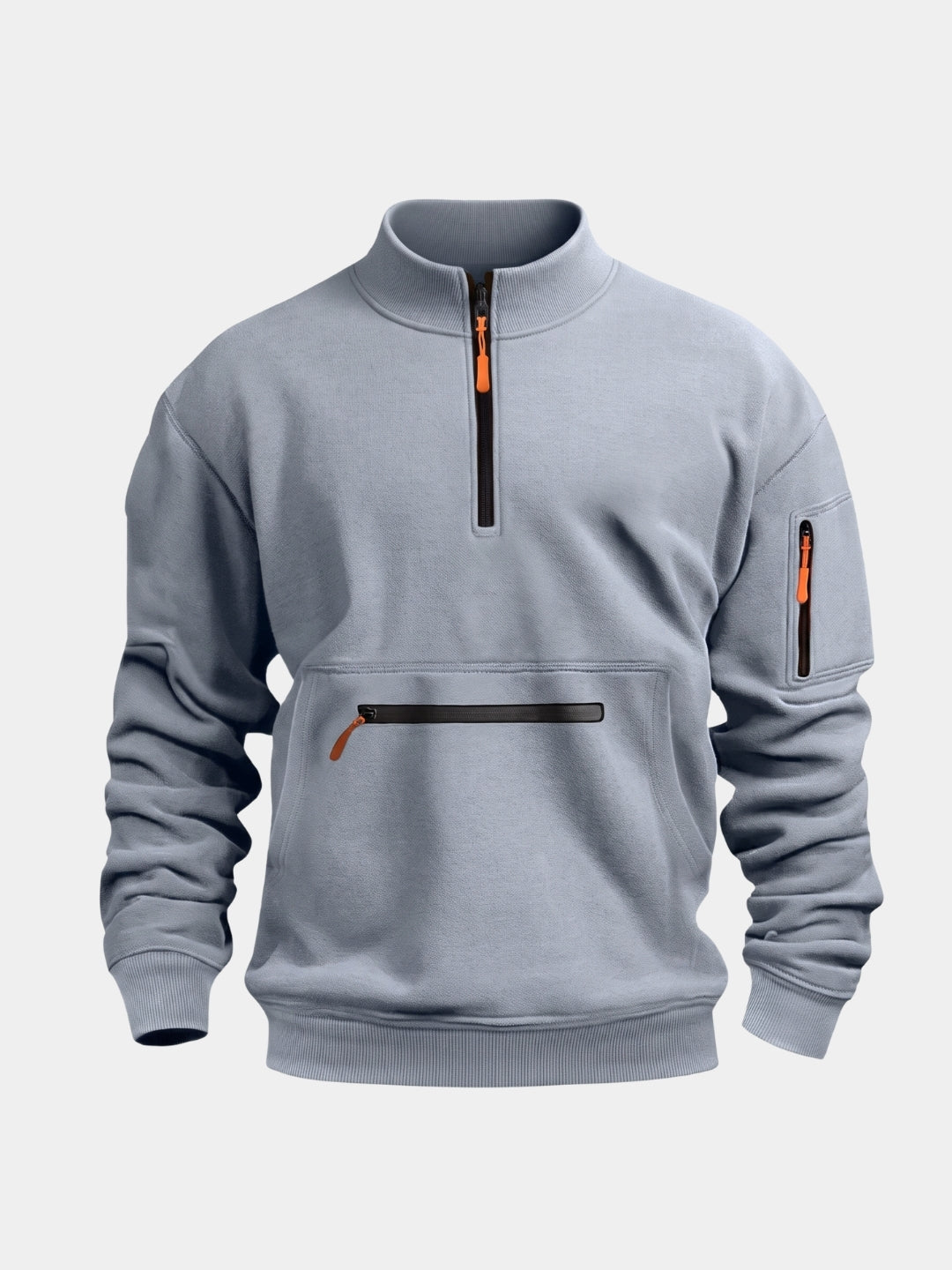 Pullover Regent Utility con zip corta - Aurelio Club