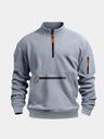 Pullover Regent Utility con zip corta - Aurelio Club