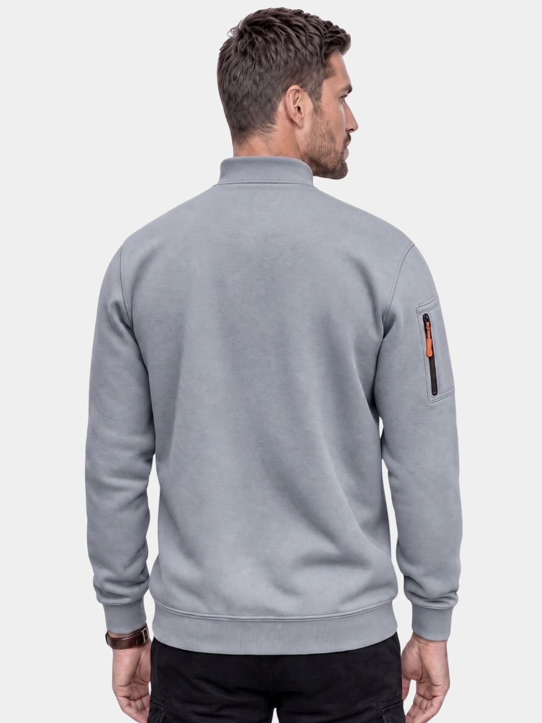 Pullover Regent Utility con zip corta - Aurelio Club