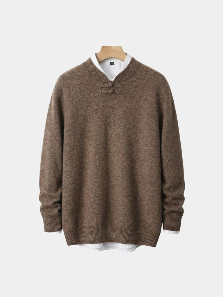 Maglia Kyoto in lana merino e cashmere - Aurelio Club