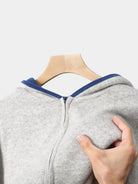 Maglia Villa in cashmere con cappuccio - Aurelio Club