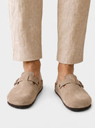 Sabot in pelle scamosciata Essential - Aurelio Club