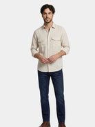 Camicia a maniche lunghe d'ispirazione classica - Aurelio Club