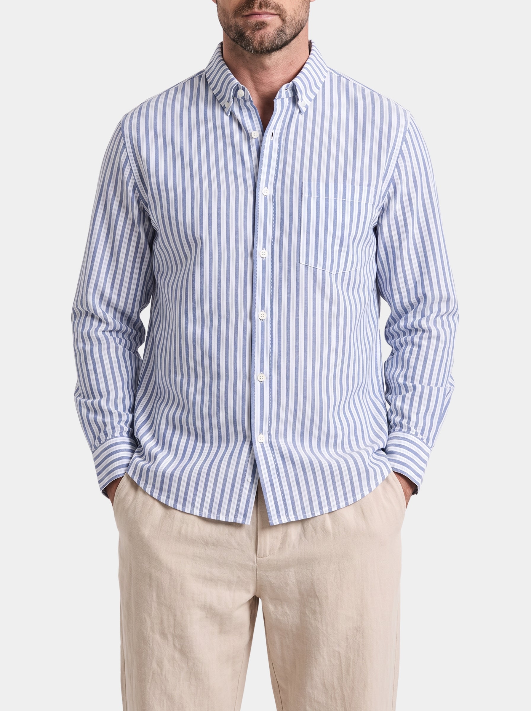 Completo Atlantic Breeze con camicia, pantaloni e mocassini - Aurelio Club