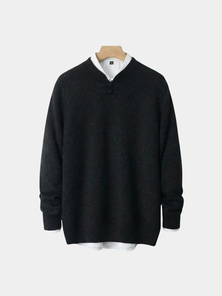 Maglia Kyoto in lana merino e cashmere - Aurelio Club
