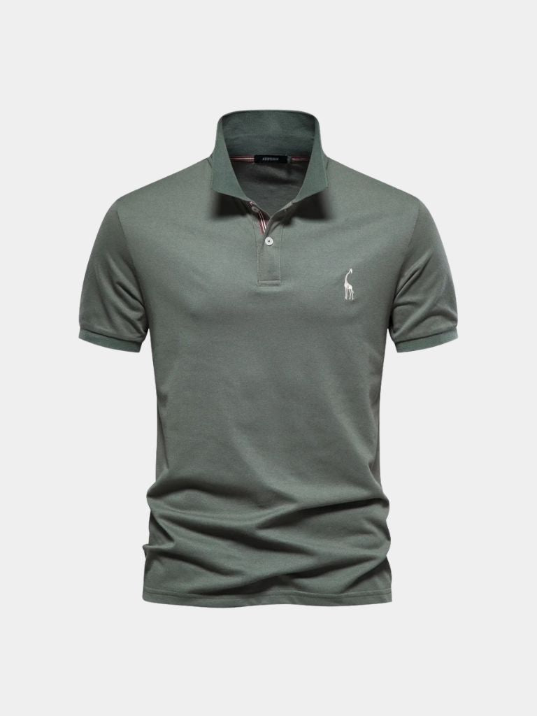 Polo Signature in misto cotone - Aurelio Club