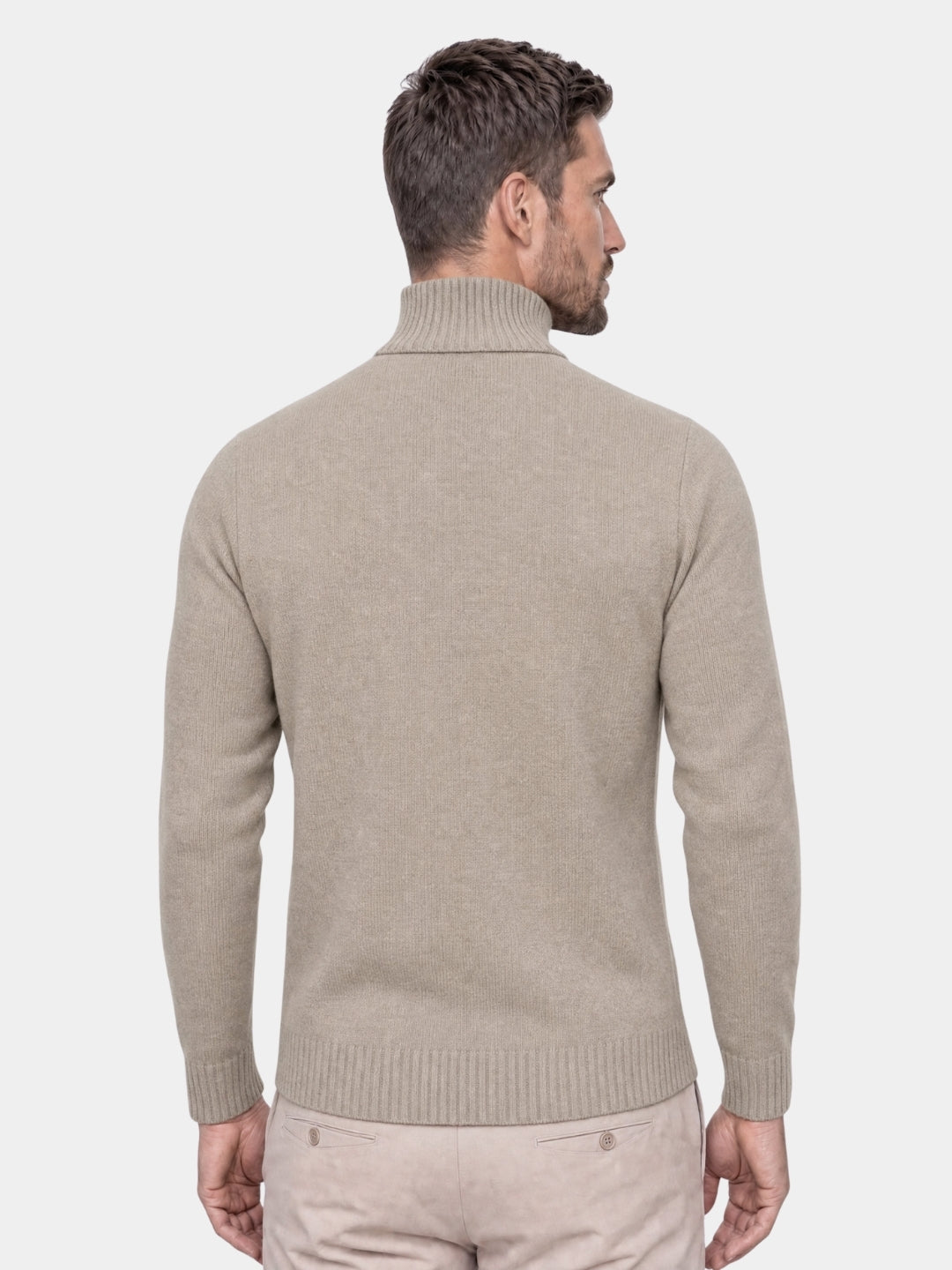 Cardigan Essential con motivo a trecce e zip - Aurelio Club