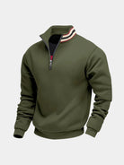 Pullover Regent a righe con collo alto - Aurelio Club