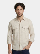 Camicia a maniche lunghe d'ispirazione classica - Aurelio Club