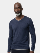 Maglia Mariner a maniche lunghe con scollo a V - Aurelio Club