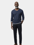 Maglia Mariner a maniche lunghe con scollo a V - Aurelio Club