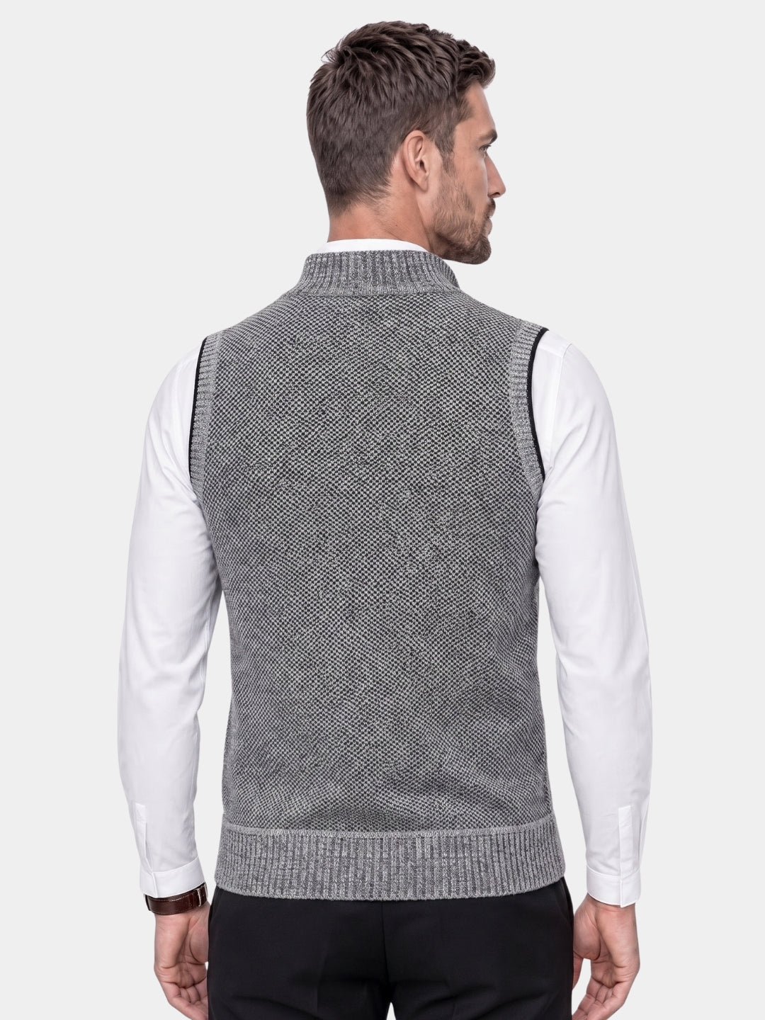 Gilet in maglia con zip - Aurelio Club