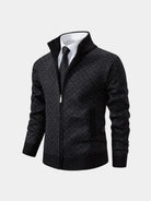 Cardigan jacquard con bottoni - Aurelio Club