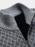 Cardigan jacquard con bottoni - Aurelio Club