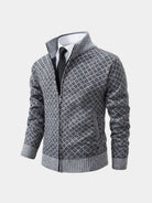 Cardigan jacquard con bottoni - Aurelio Club