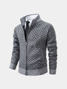 Cardigan jacquard con bottoni - Aurelio Club
