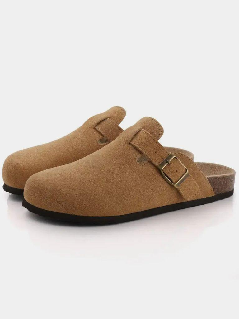 Sabot Bavarian in pelle scamosciata - Aurelio Club