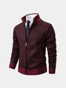 Cardigan jacquard con bottoni - Aurelio Club