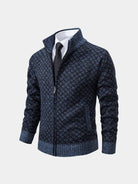 Cardigan jacquard con bottoni - Aurelio Club