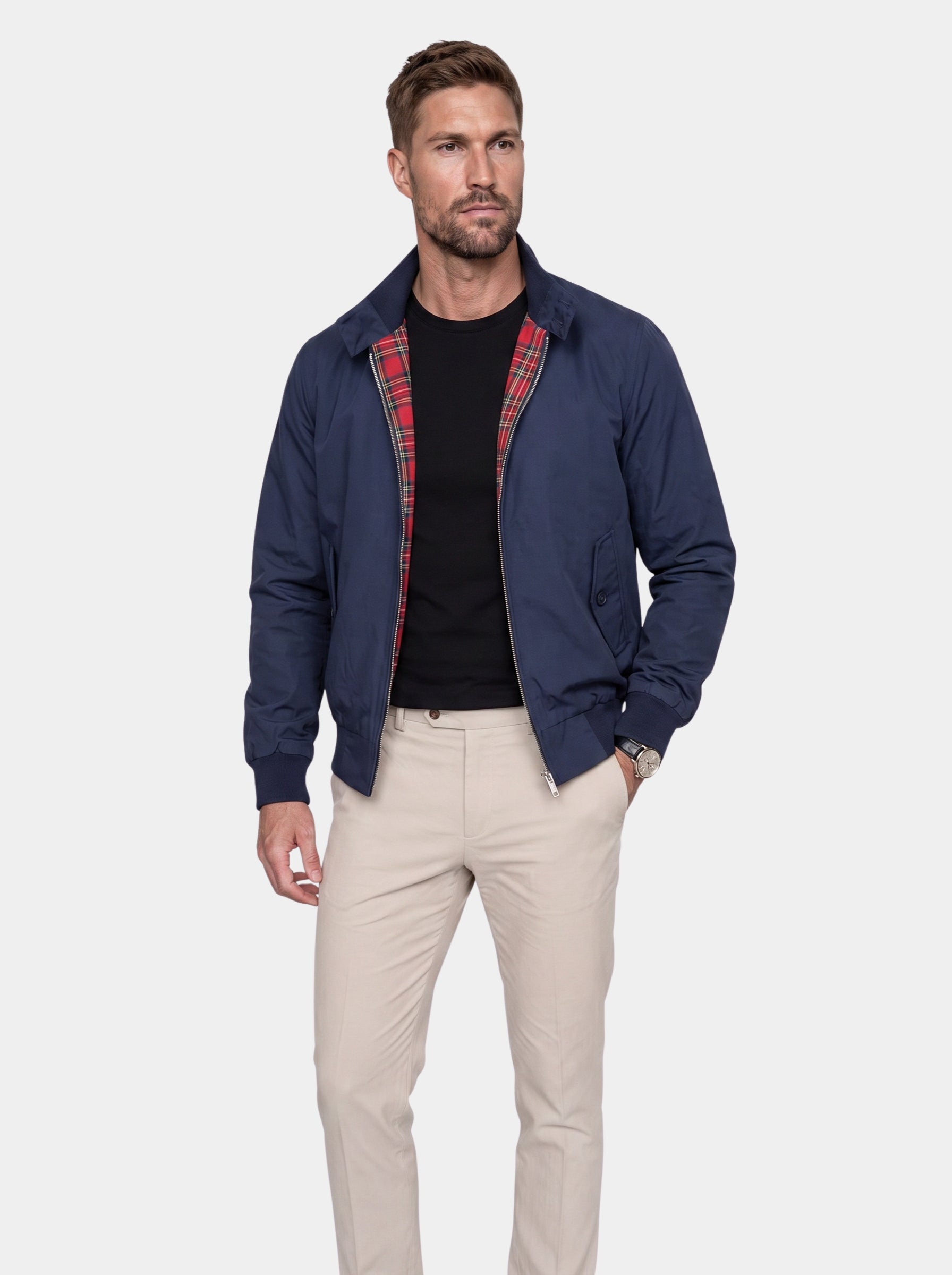 Giacca Duke con zip - Aurelio Club