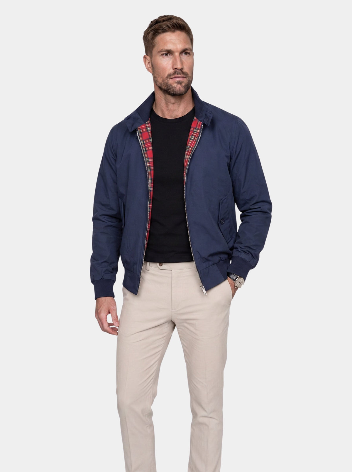Giacca Duke con zip - Aurelio Club