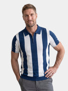 Polo con motivo a righe Classic - Aurelio Club