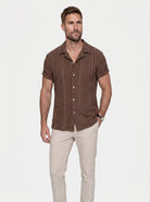 Camicia Valmoré a maniche corte con bottoni - Aurelio Club