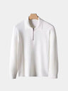 Polo a maniche lunghe con zip corta - Aurelio Club