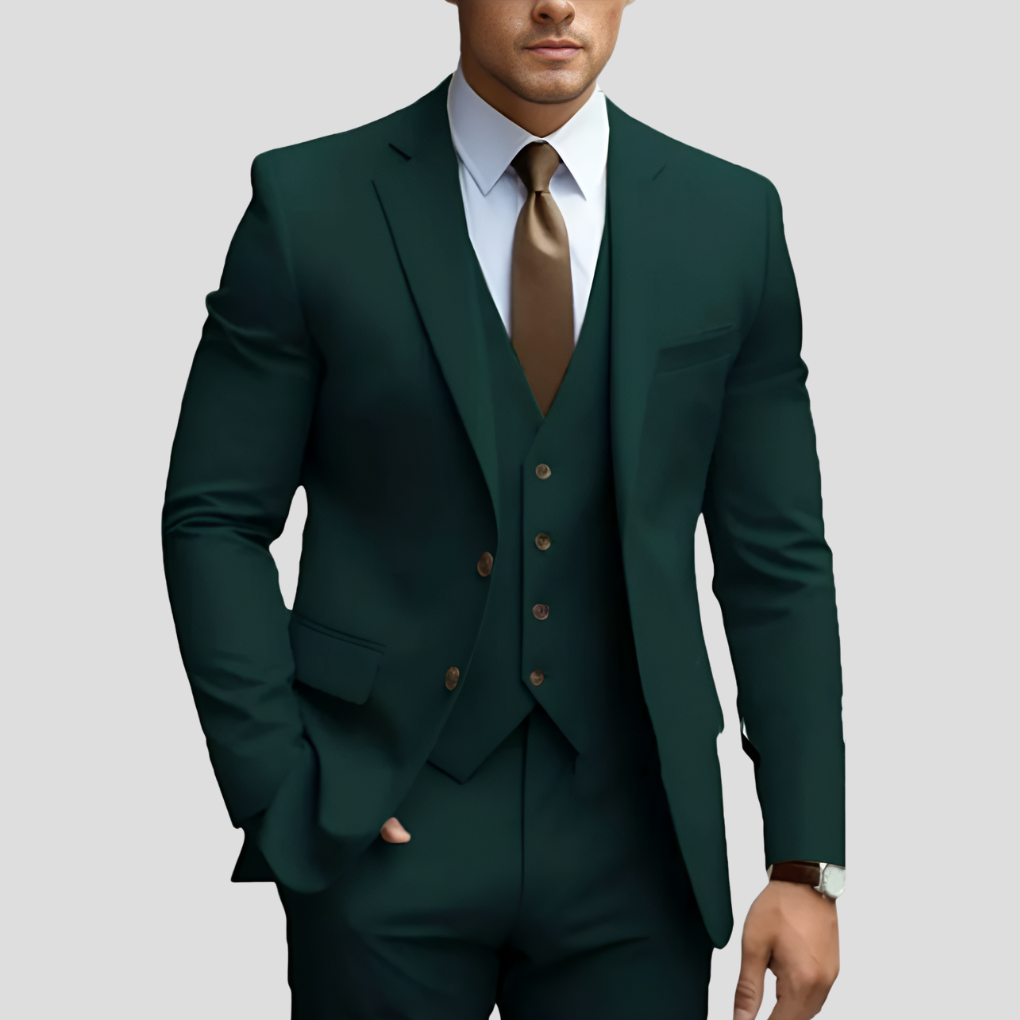 Abito uomo tre pezzi con gilet