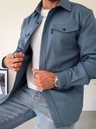 Sovracamicia uomo con tasche sul petto