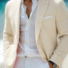 Blazer uomo monopetto a un bottone