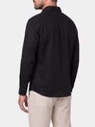 Completo Noire con camicia, pantaloni e mocassini - Aurelio Club