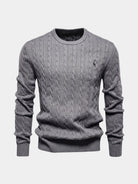 Pullover girocollo in misto cotone - Aurelio Club