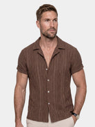 Camicia Valmoré a maniche corte con bottoni - Aurelio Club