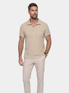 Camicia a maniche corte con lavorazione a rilievo - Aurelio Club
