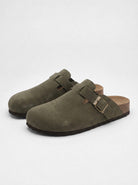 Sabot Bavarian in pelle scamosciata - Aurelio Club
