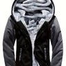 Maglia uomo camouflage con cappuccio e zip