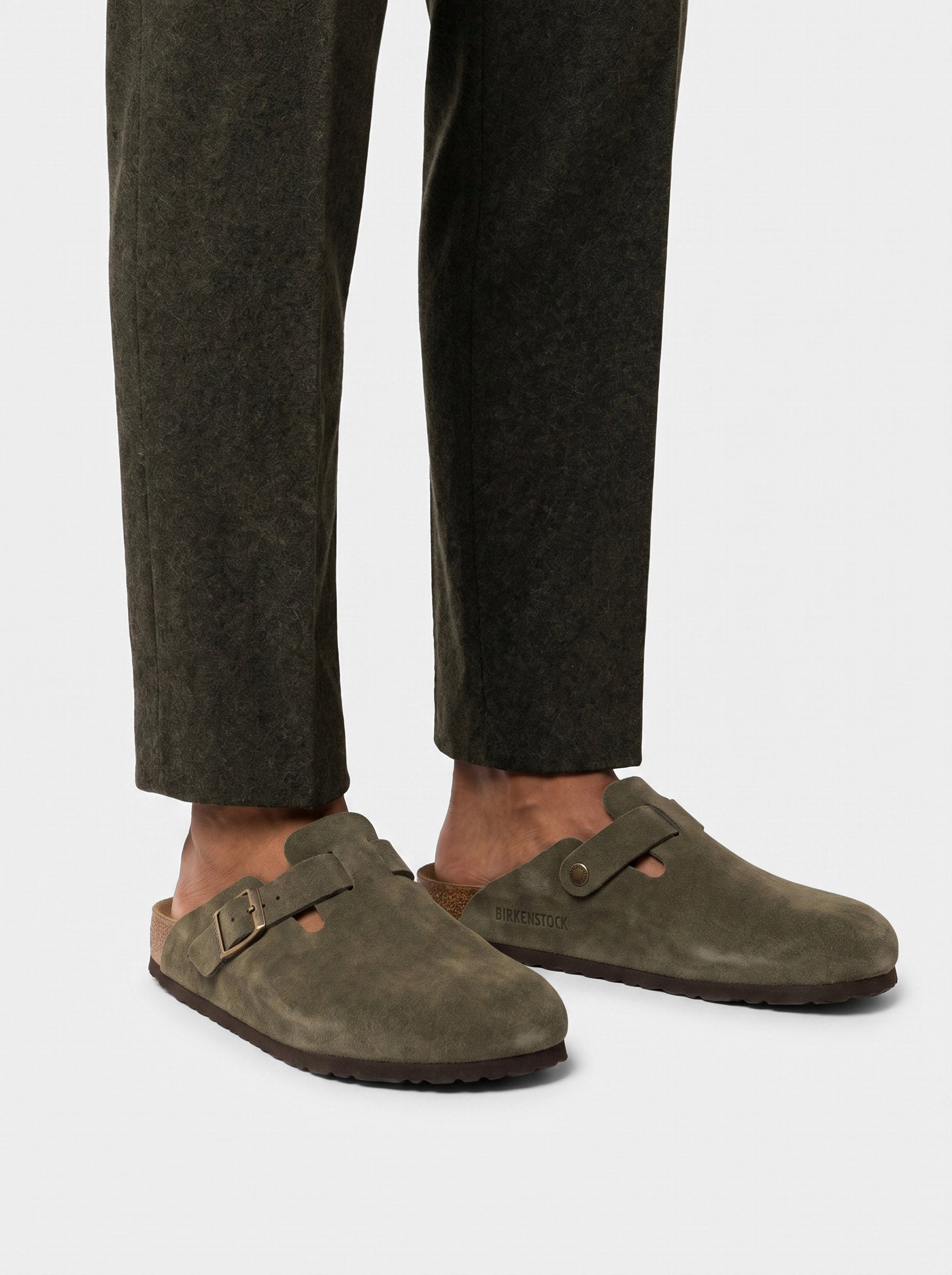 Sabot Bavarian in pelle scamosciata - Aurelio Club