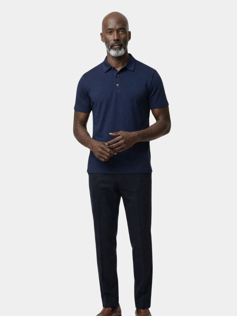 Polo Windsor blu navy - Aurelio Club